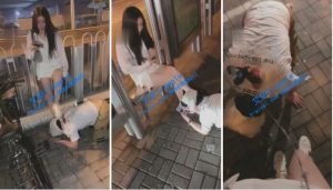 【VIVI】户外遛狗（超刺激路人回头多次）-97LZTD-2299