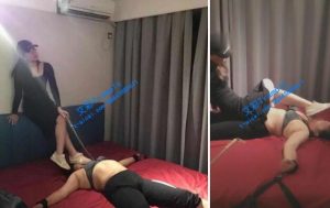 【汐汐大人】运动鞋调教五花大绑女M-97LZTD-2677