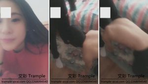 碧凡主人情侣主白袜重踩羞辱家奴-97LZTD-3349