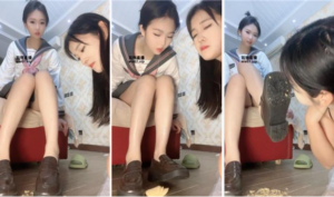 【时颜】超美母畜-脚下碾压喂食-97LZTD-21887
