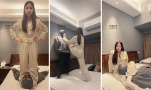 【球球】职场女神白袜脚踩虐-97LZTD-32135