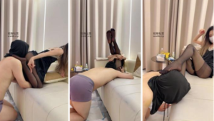 【萝莉糖糖】双S-丝袜美腿虐家奴-97LZTD-32225