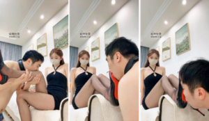 【楚楚】超美车模S-黑丝高跟深喉狂舔-97LZTD-32259