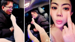 【苏晚】车内调-丝袜美腿恋足舔-97LZTD-32265