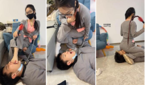 【南月女神】拴狗链囚禁虐家奴【上】-97LZTD-32450