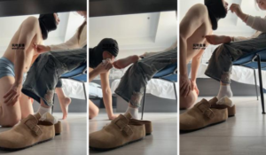 【小图】桌底视角恋足舔-吃白袜-97LZTD-32477