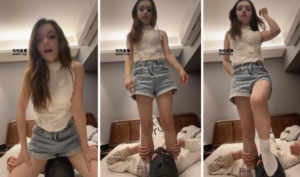 【Anna】俄罗斯混血S-白袜蹂躏踩-97LZTD-32482