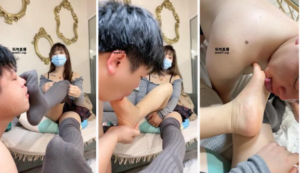 【cici】舔脏鞋底中指鄙视吮吸脚趾-97LZTD-32656