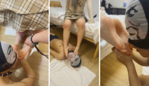 【Wh情侣】双S-情侣奴-奴下奴-教闺蜜虐公狗-97LZTD-32683