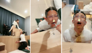【魅儿】胶带捆绑-物化人体烟灰缸-97LZTD-328181